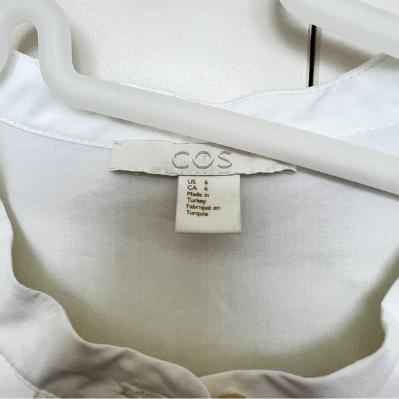 Cos white blouse top (never worn) - Picture 4 of 6